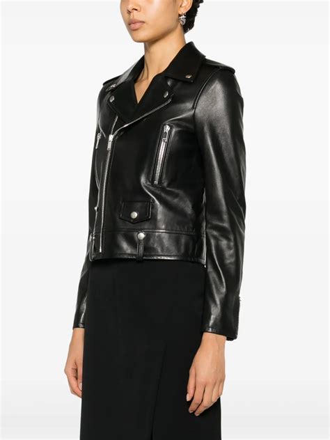 st laurent biker jacket