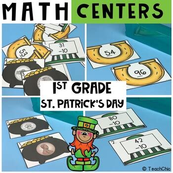 St Patrick's Day Math Activities First Grade