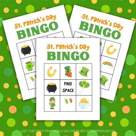 St Patrick S Day Bingo Printable