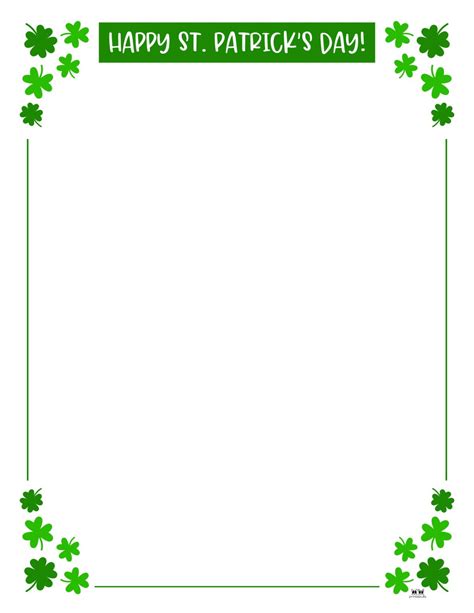 St Patricks Day Frame Printables