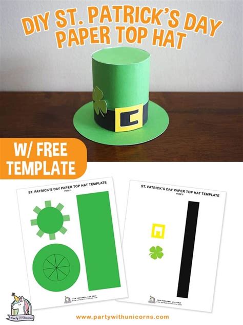 St Patricks Day Hat Craft