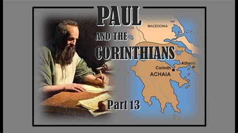 st paul to the corinthians chapter 13