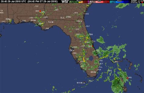 st petersburg florida radar map