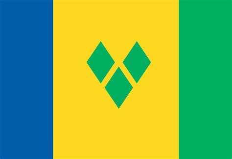 St Vincent Flag Printable