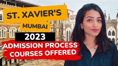 st xavier's mumbai courses