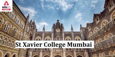 st. xavier's college mumbai pg courses