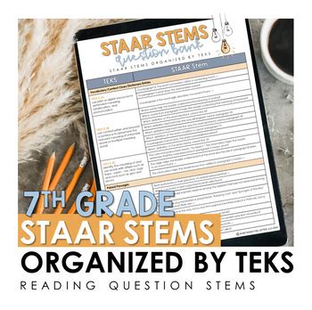 Staar Question Stems By Teks