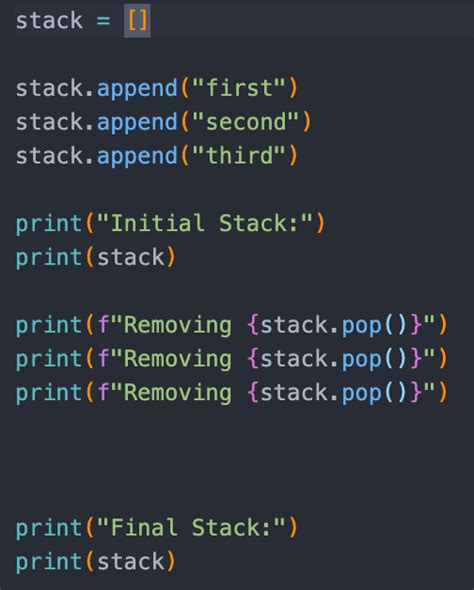 stack abstract data type python