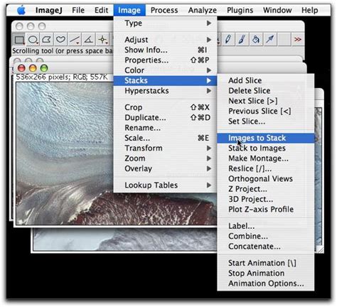 Stack Images In Imagej