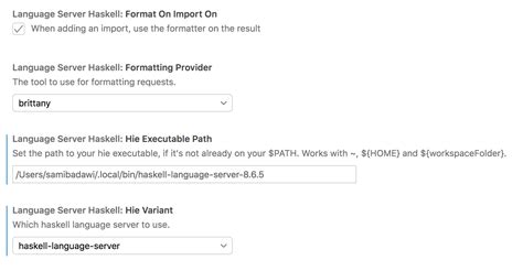 stack install haskell language server