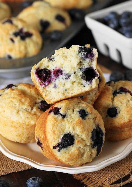 Blueberry muffins recipe served warm