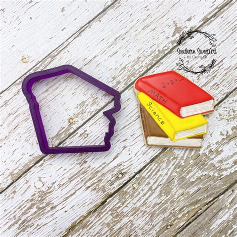 Stack Of Books Cookie Cutter