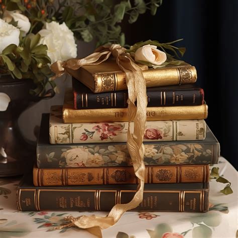 Stack Of Books For Decoration