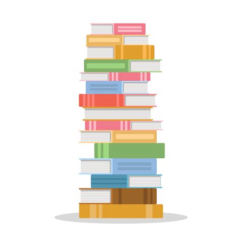 Stack Of Books Vector
