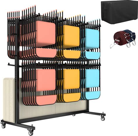 Stackable Chairs With Cart