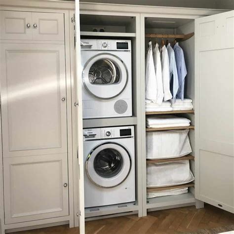 Stackable Laundry Room Cabinets