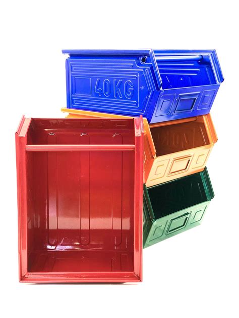 Stackable Metal Storage Crates