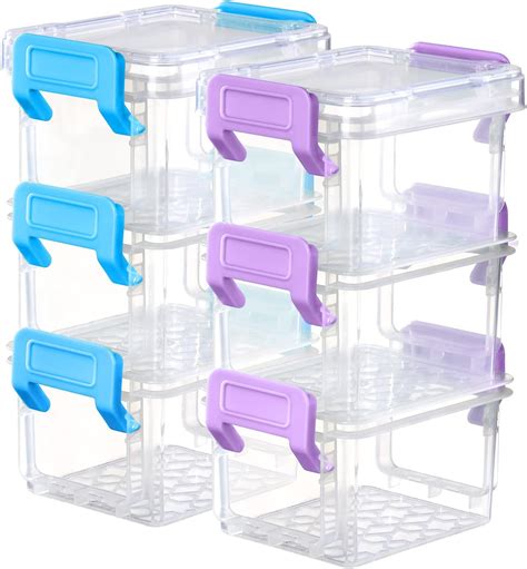 Stackable Plastic Bins Small