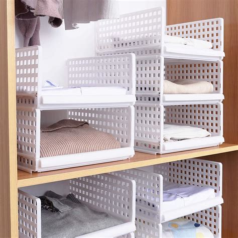 Stackable Pull Out Storage Boxes