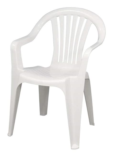 Stackable Resin Chairs White