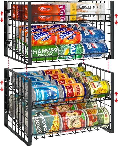 Stackable Shelves For Cans