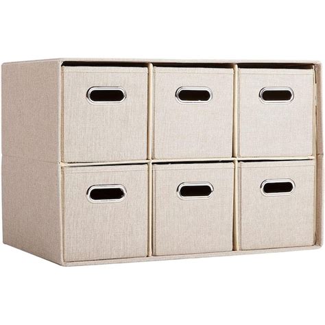 Stackable Storage Cubes With Drawers