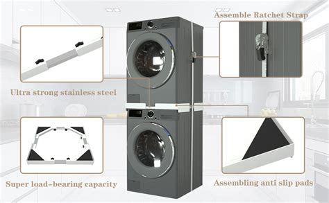 Stackable Washer And Dryer Receptacle