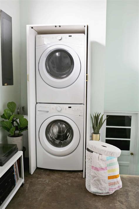 Stackable Washer Dryer Cabinets