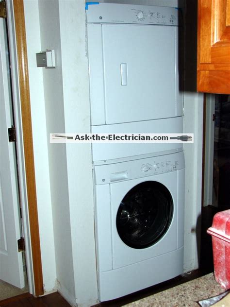 Stackable Washer Dryer Electrical