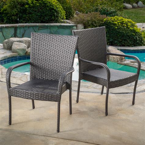 Stackable Wicker Chairs For Sale