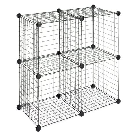 Stackable Wire Mesh Storage Cubes