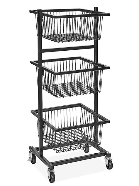 Stacked Baskets With Stand