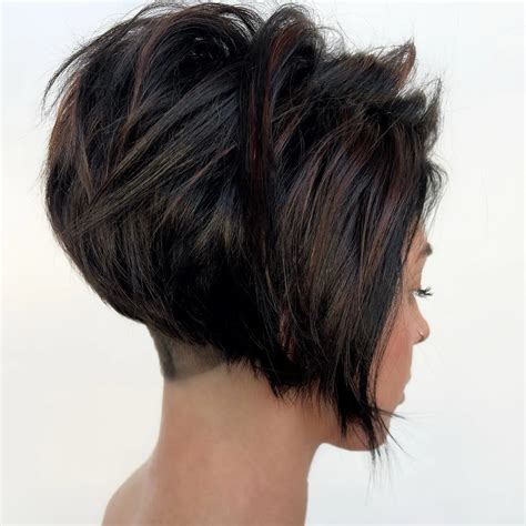Stacked Bob With Undercut