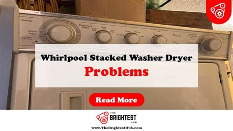 Stacked Washer Dryer Problems