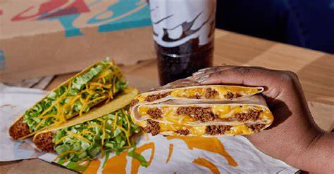 Taco Bell Unveils New 1 Stacker And 1 Breakfast Stacker Chew Boom