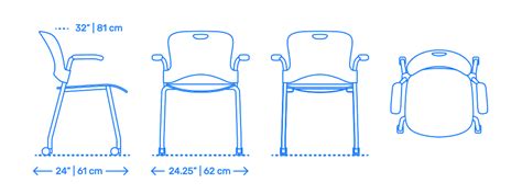 Stacking Chairs Dimensions