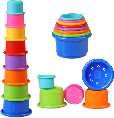 Stacking Cup Toys Plastic