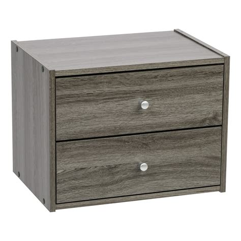 Stacking Storage Box With Drawer