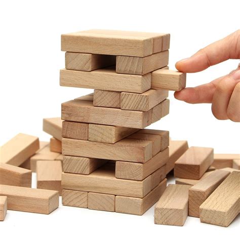Stacking Wood Blocks Game
