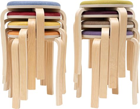 Stacking Wood Stools