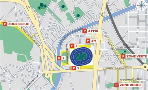 stade de france parking p2