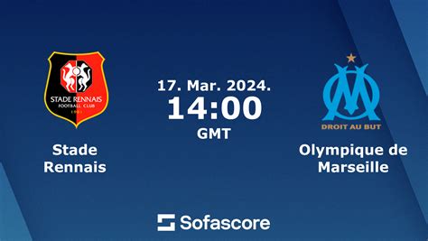 stade rennais vs olympique de marseille