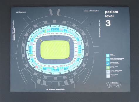 stadion narodowy w warszawie mapa