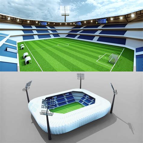 stadium 3d model free