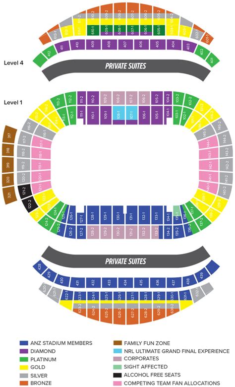 stadium australia seating map world cup