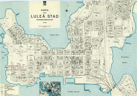 Historiska kartor Luleå kommun