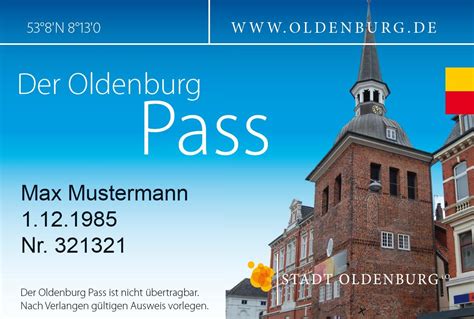 stadt oldenburg oldenburg pass