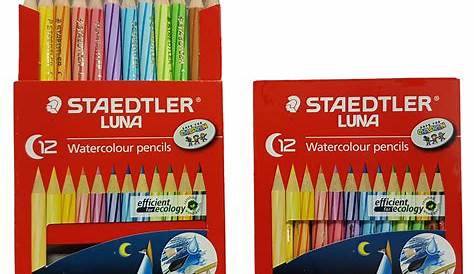 Staedtler Luna 12 Colour Pencil 61set35 (Long), Five Star
