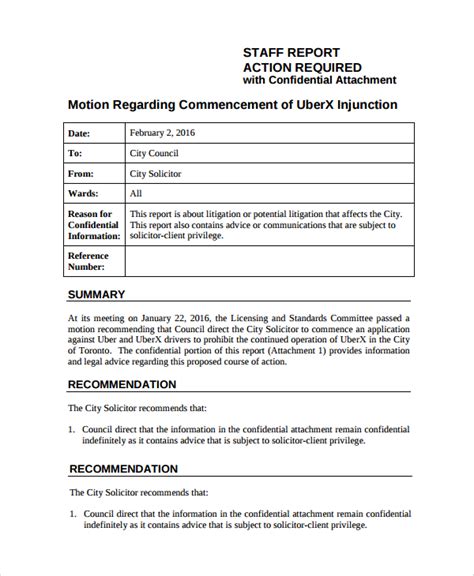 Employee Report Templates 23+ Free Sample, Example Format Download