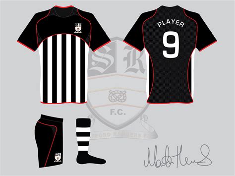 stafford rangers fc kit